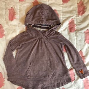 Burt’s Bees Kids 2t hooded long sleeve tee